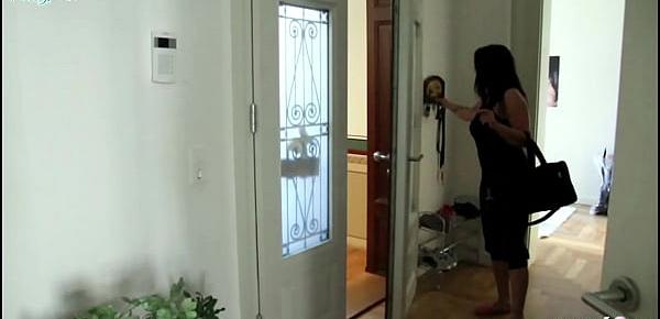 Sexy STIEF MUTTER von SOHN zum Ficken überredet Deutsch - German Mother
